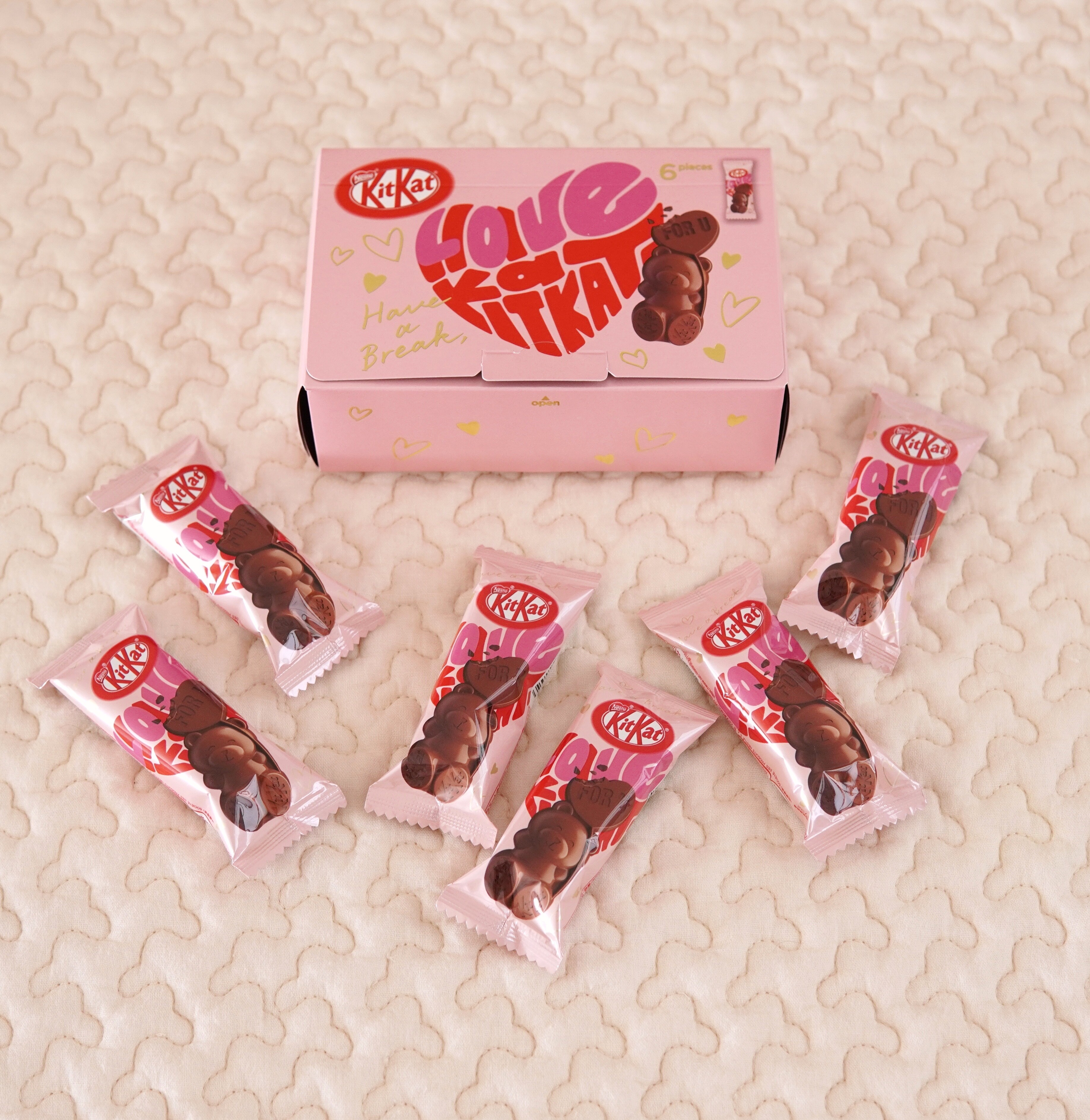 63%OFF!】 キットカット ハートフルベア バレンタイン チョコレート 6