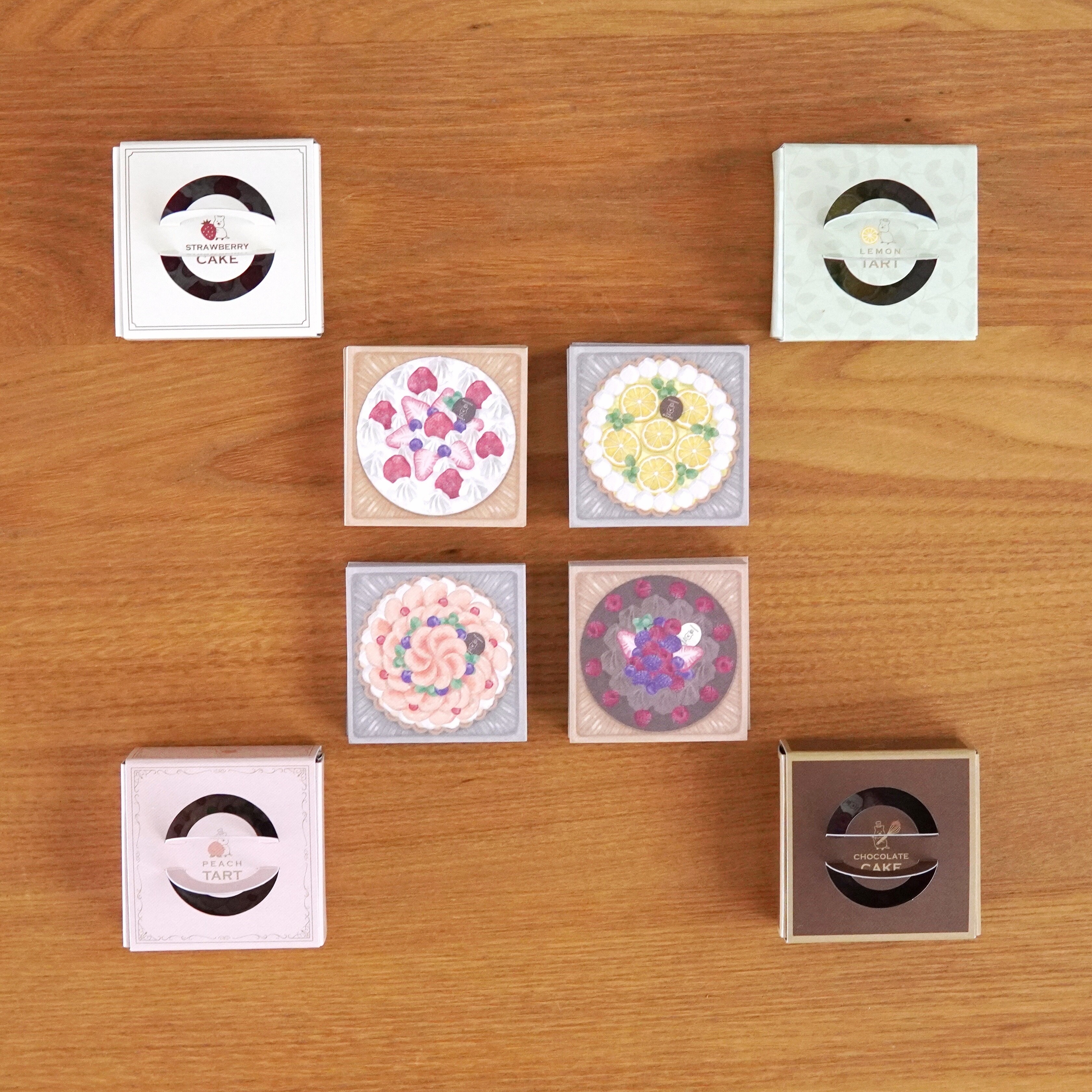 美味しそうな 100均文房具 小さなボックス入りのホールケーキ ミニチュア感たっぷりの可愛いメモ Usagi Works Powered By ライブドアブログ