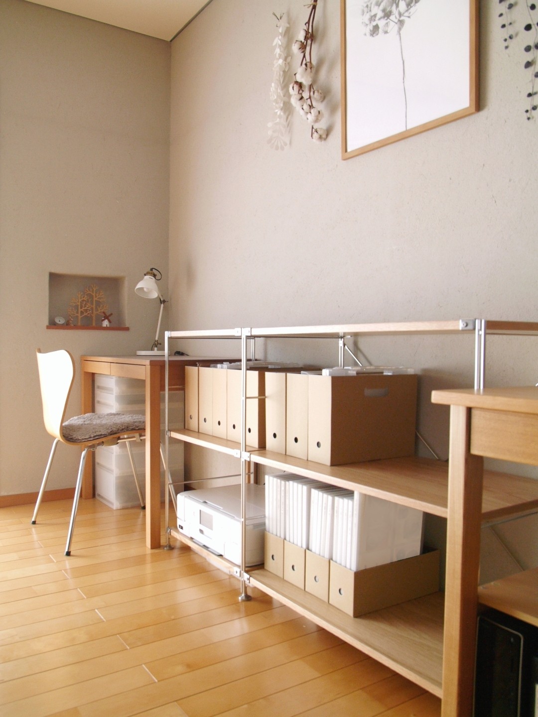 模様替えでリビングにワークスペース 無印良品の新しい家具 Usagi Works Powered By ライブドアブログ