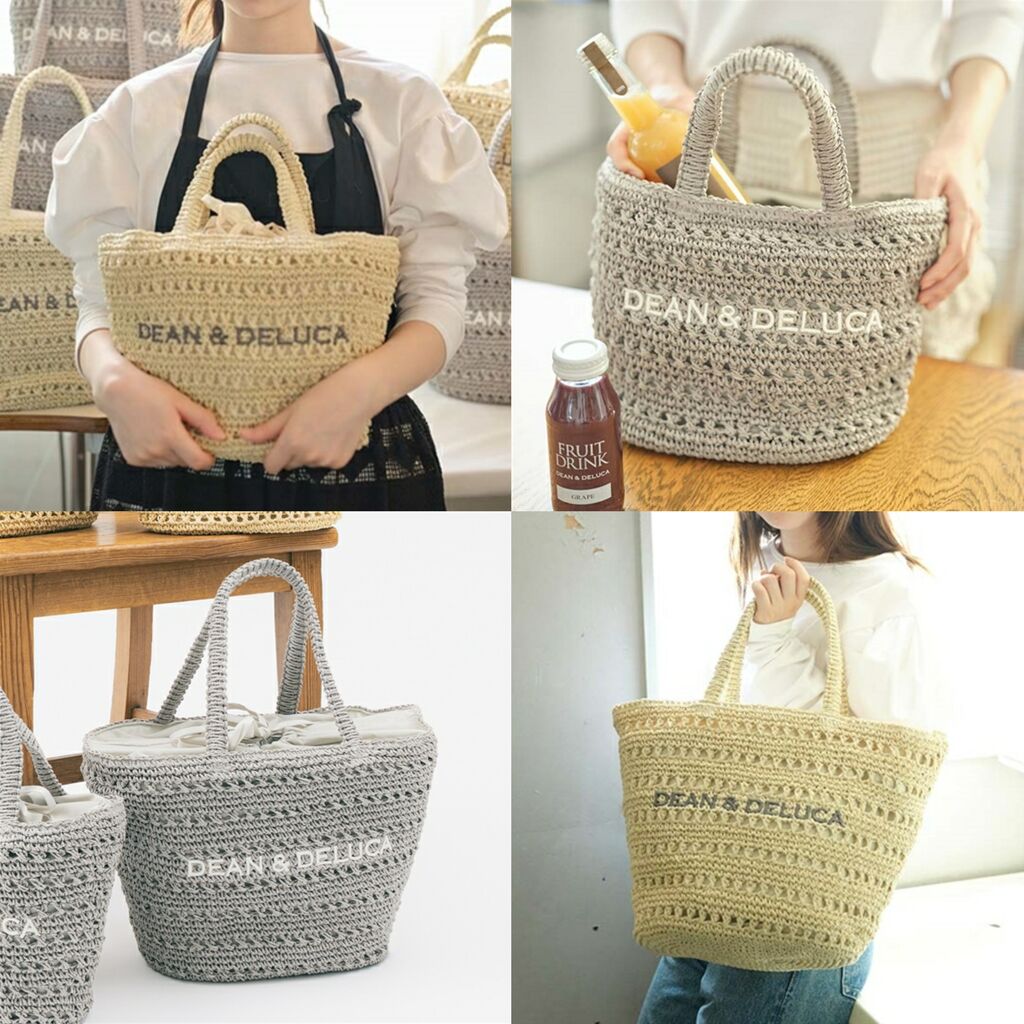 SサイズDEAN ＆ DELUCA × BEAMS / クロッシェバスケット（DEAN