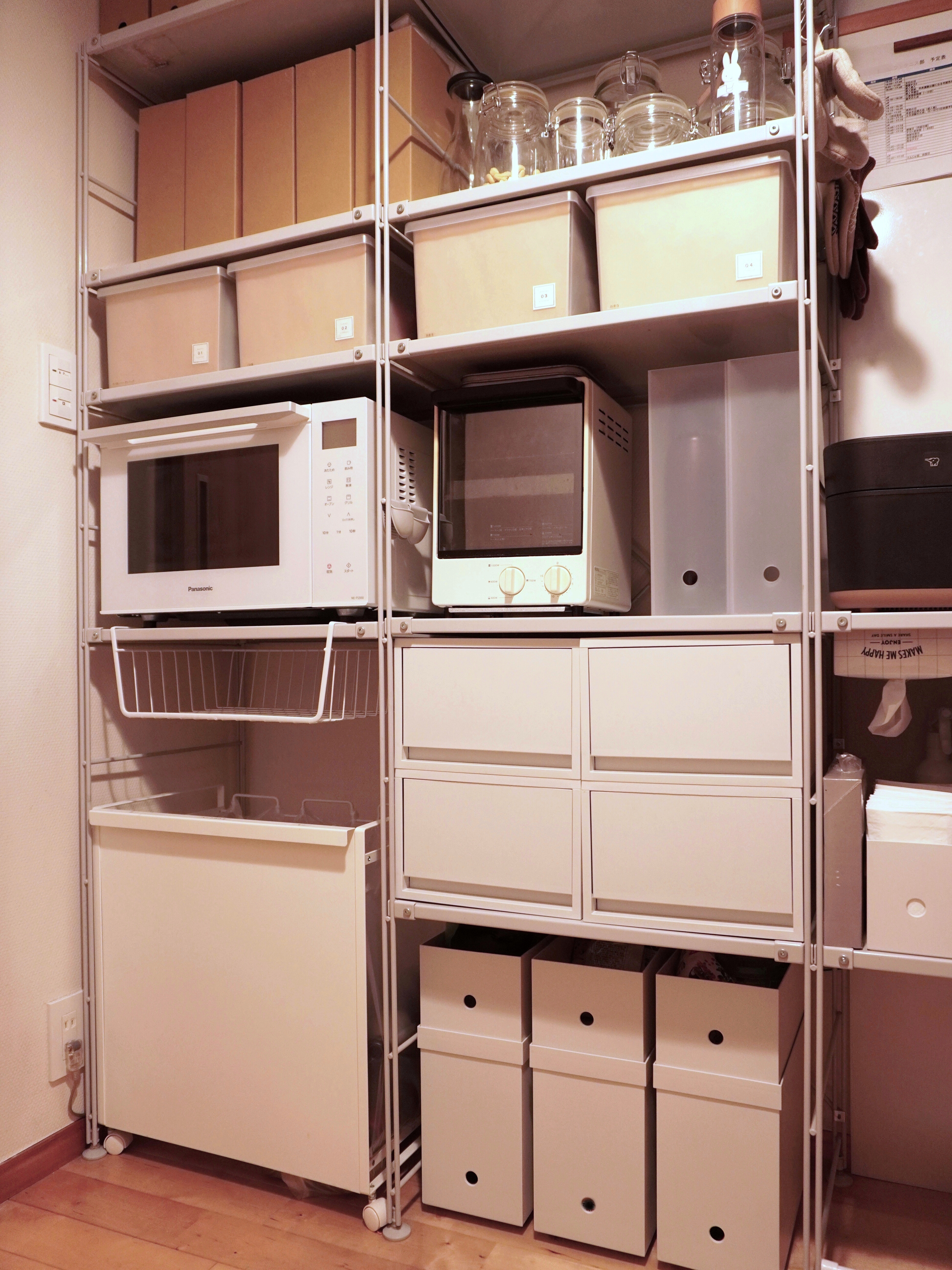 待望のサイズ発見 キャンドゥ ハンギングワイヤーラック 吊り下げ収納でスペースを有効利用 Usagi Works Powered By ライブドアブログ