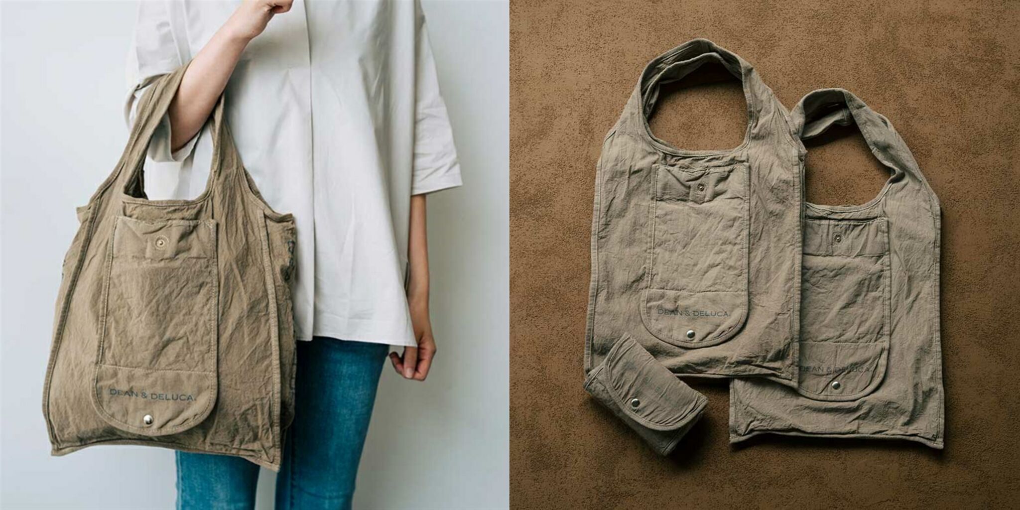 DEAN & DELUCA】数量限定『コーヒー染めのバッグ』発売！”世界に一つ