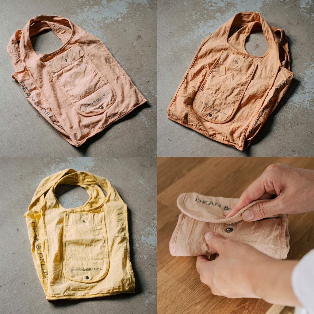DEAN & DELUCA】天然染め『ショッピングバッグ』発売!”世界に一 DEAN & DELUCA】天然染め『ショッピングバッグ』発売!”世界に一