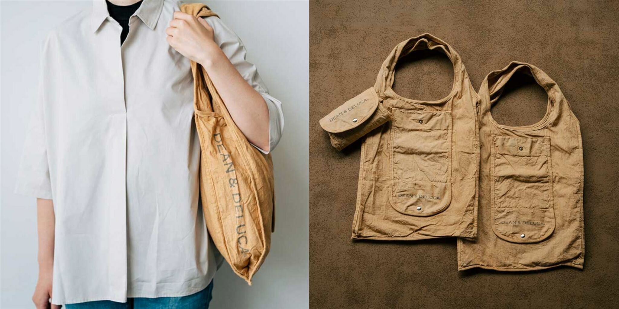 DEAN & DELUCA】数量限定『コーヒー染めのバッグ』発売！”世界に一つ
