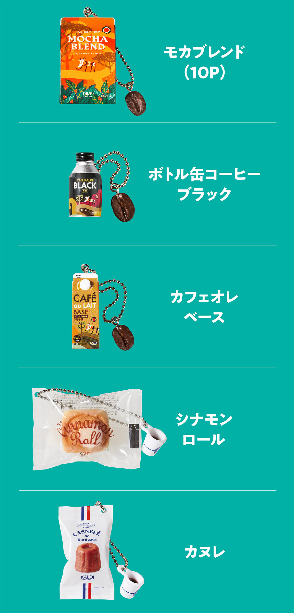 カルディ】非売品『ミニチュアチャーム』が貰えるキャンペーン開始