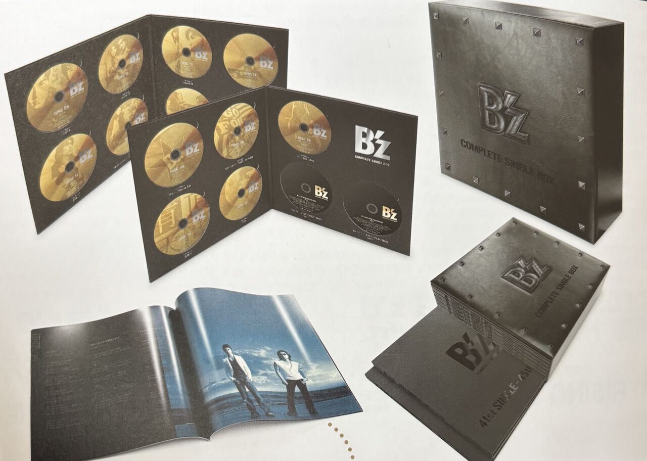 B'z COMPLETE SINGLE BOX 特典DVD 2枚 B'z 「B'z COMPLETE SINGLE BOX」を語る : 音楽雑談ブログ うさころの