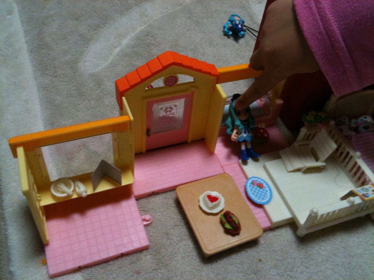 プリキュアの食玩ハウス うさくま亭の子育て 食育エコ日記