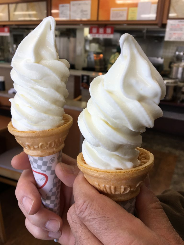 みどり湖pa 白樺高原牛乳ソフトクリーム うさくま生活 みどり湖pa 白樺高原牛乳ソフトクリーム うさくま生活