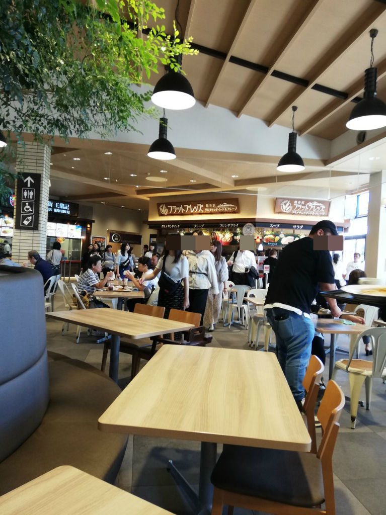 軽井沢のアウトレットでランチ うさくま生活