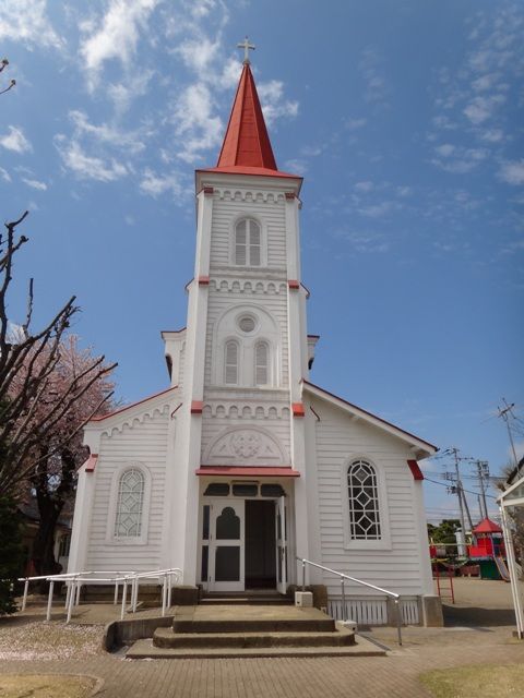山形の旅 その４ 鶴岡カトリック教会天主堂 旧風間家住宅丙申堂 うさくまブログ