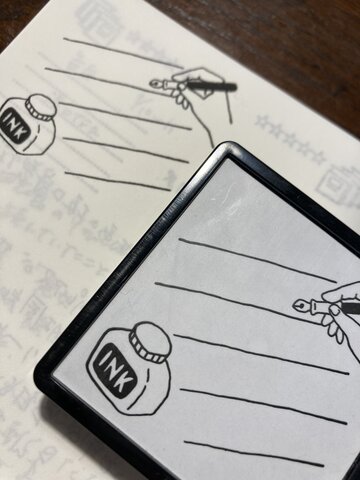 Mdノートとスタンプの相性 ミニレッキスのうさ吉くんと一緒 朝子の独り言 Mdノートとスタンプの相性 ミニレッキスのうさ吉くんと一緒 朝子の独り言