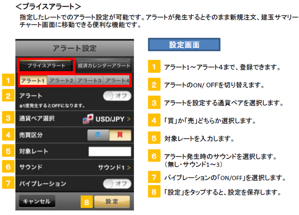 スマホアプリアラーム3