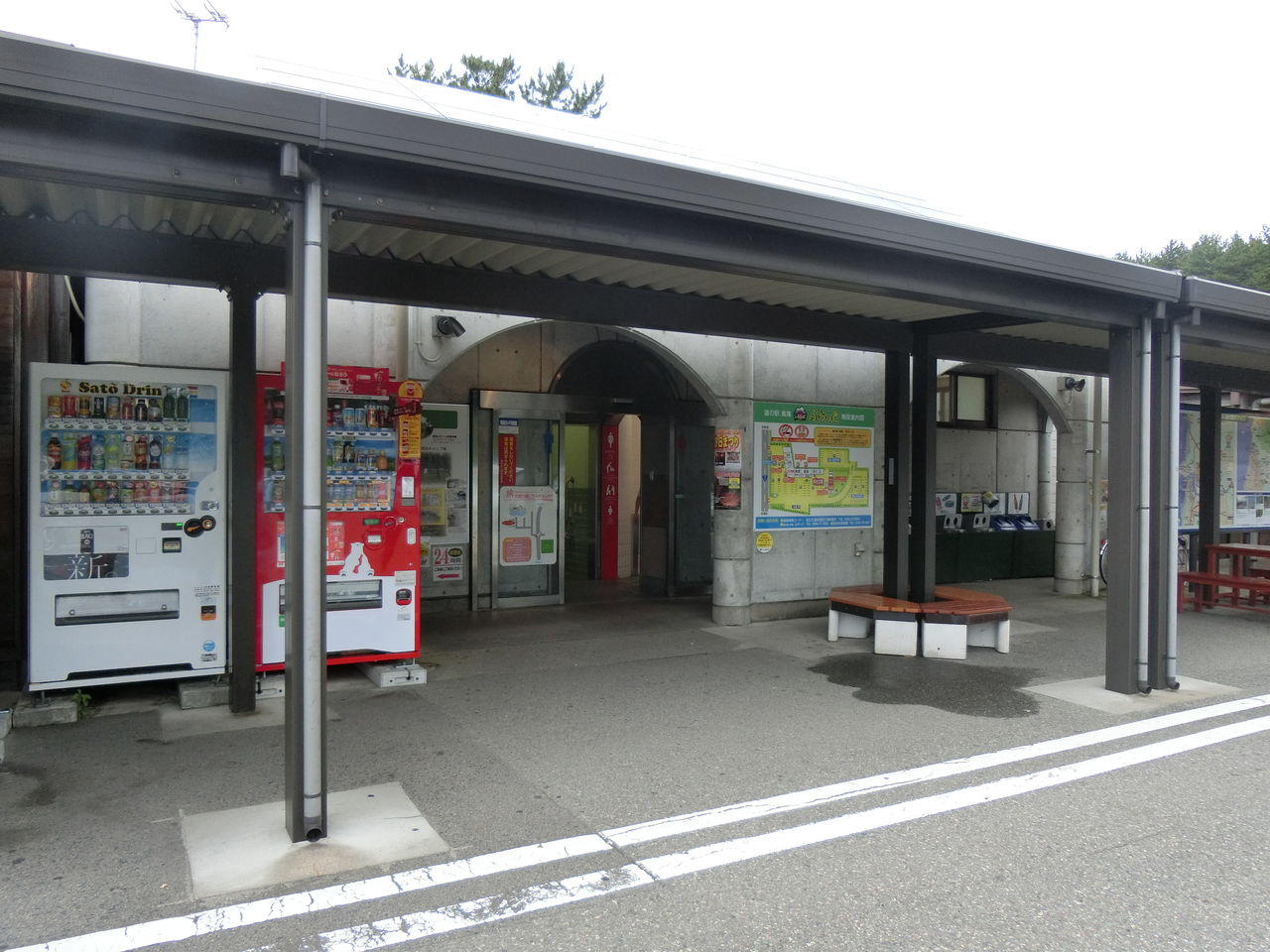 19 7 13 土 道の駅鳥海ふらっとde車中泊 山形県 ウシ子とウシ夫の牛歩旅