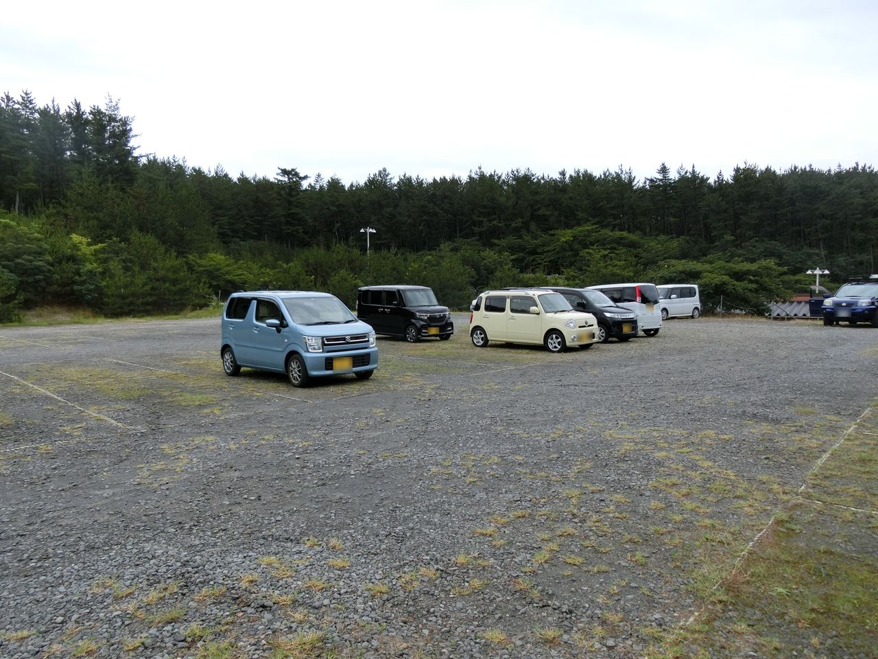 19 7 13 土 道の駅鳥海ふらっとde車中泊 山形県 ウシ子とウシ夫の牛歩旅
