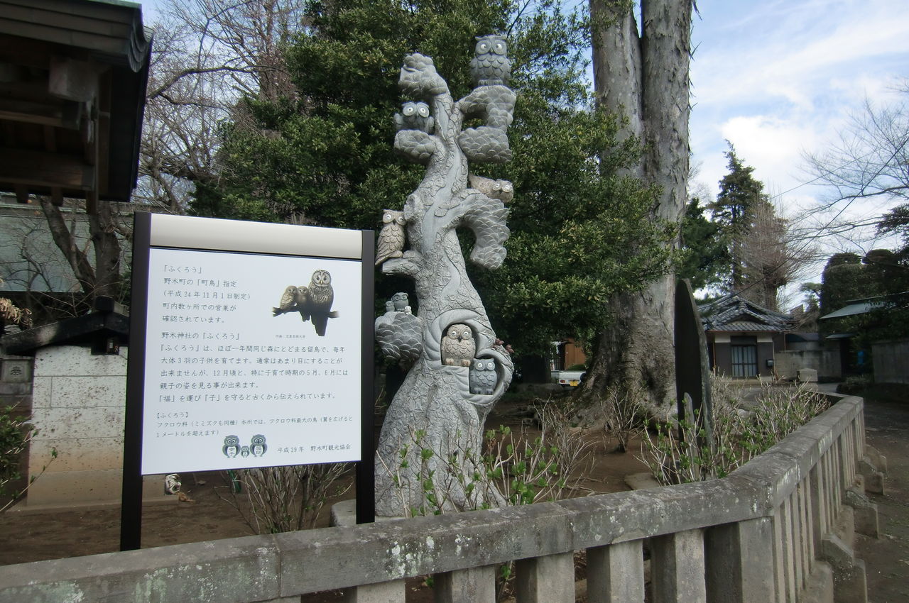 17 4 2 日 野木神社 栃木県 ウシ子とウシ夫の牛歩旅