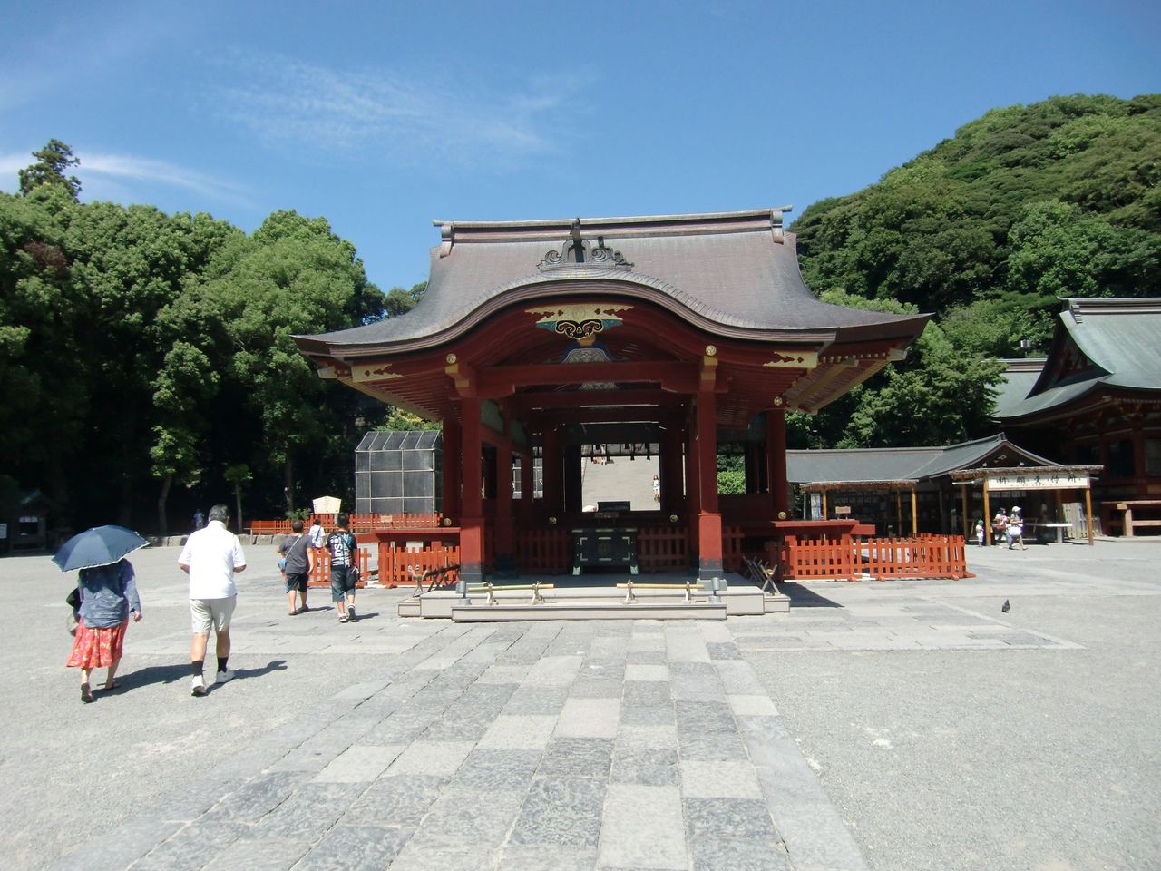 2011/8/30(火) 鎌倉 鶴岡八幡宮 神奈川県 : ウシ子とウシ夫の牛歩旅