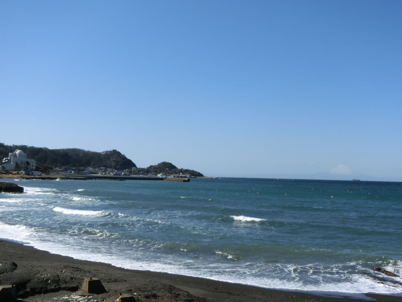 2 23 日 見物海岸 千葉県 ウシ子とウシ夫の牛歩旅