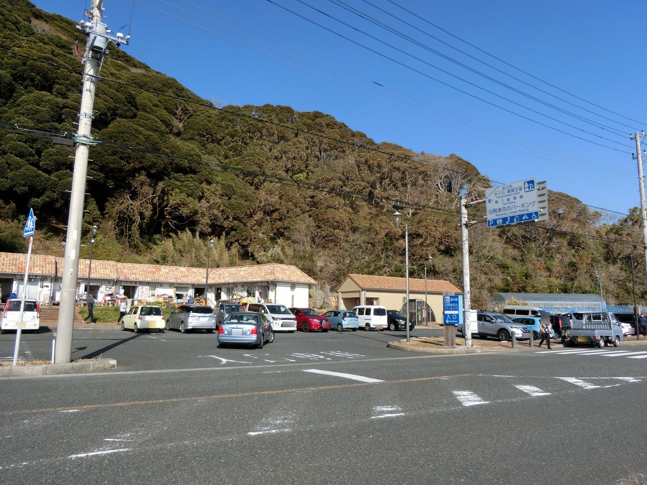 19 2 03 日 道の駅ちくら 潮風王国第3白間津花のパーキング 千葉県 ウシ子とウシ夫の牛歩旅