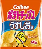 カルビー ポテトチップス うすしお味 60g × 12袋