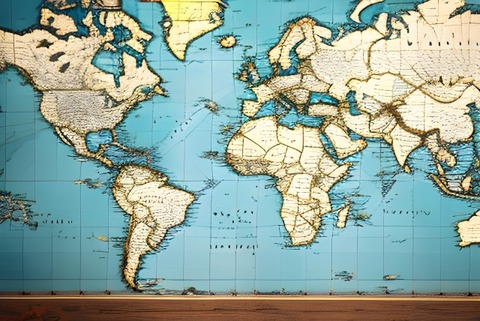 【悲報】アメリカ人「世界地図でわかる国…？うーん…ひとつもないなぁw」…