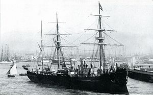 Japanese_cruiser_Unebi_1886