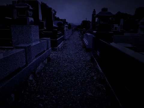 幽霊信じない派って深夜に1人でお墓に行けるんだよな？？
