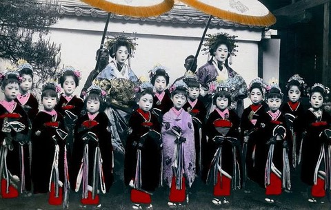 B 歴史 画像 花魁の写真が大量に発見される うしみつ 2ch怖い話まとめ