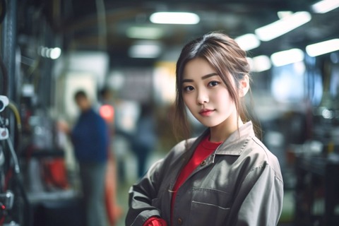 【画像】顔めっちゃ可愛いのに工場で働く女の正体ｗｗｗｗｗｗｗｗｗｗｗ