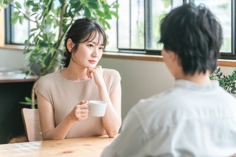 女さん「今日何食べたい？」男さん「暑いから簡単に素麺でいいよ」→