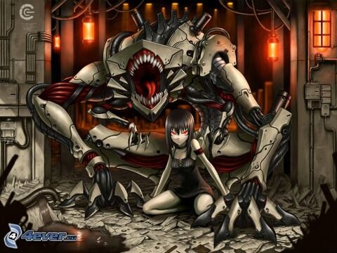 anime-girl,-monster-155086
