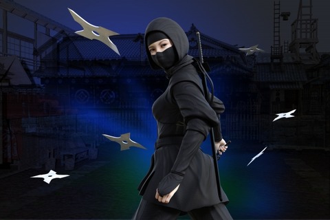 【画像】日本の「女忍者」が外国人にバレる・・・