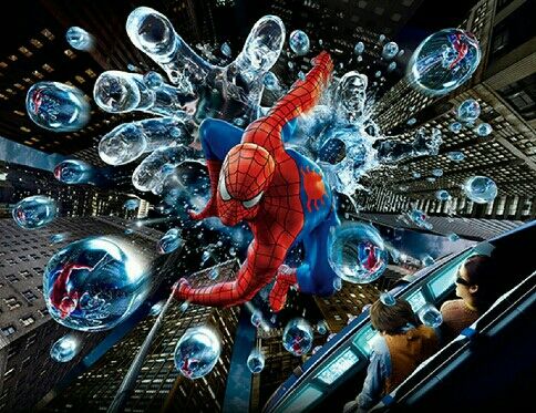 スパイダーマンのアトラクション徹底解剖！ : USJ徹底研究ブログ