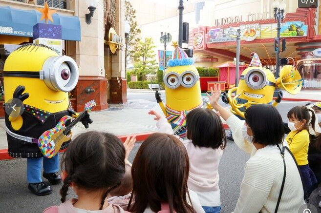 Usj ミニオン No Limit グリーティング 21年春 3月15日 パンダusjのショー パレ動画好き ユニバーサル スタジオ ジャパンの情報系ブログ