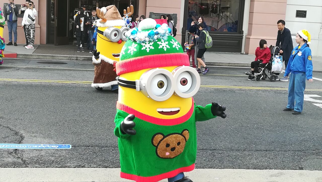 Usj写真日記11月18日 ミニオン クリスマス パンダusjのショー パレ動画好き ユニバーサル スタジオ ジャパンの情報系ブログ