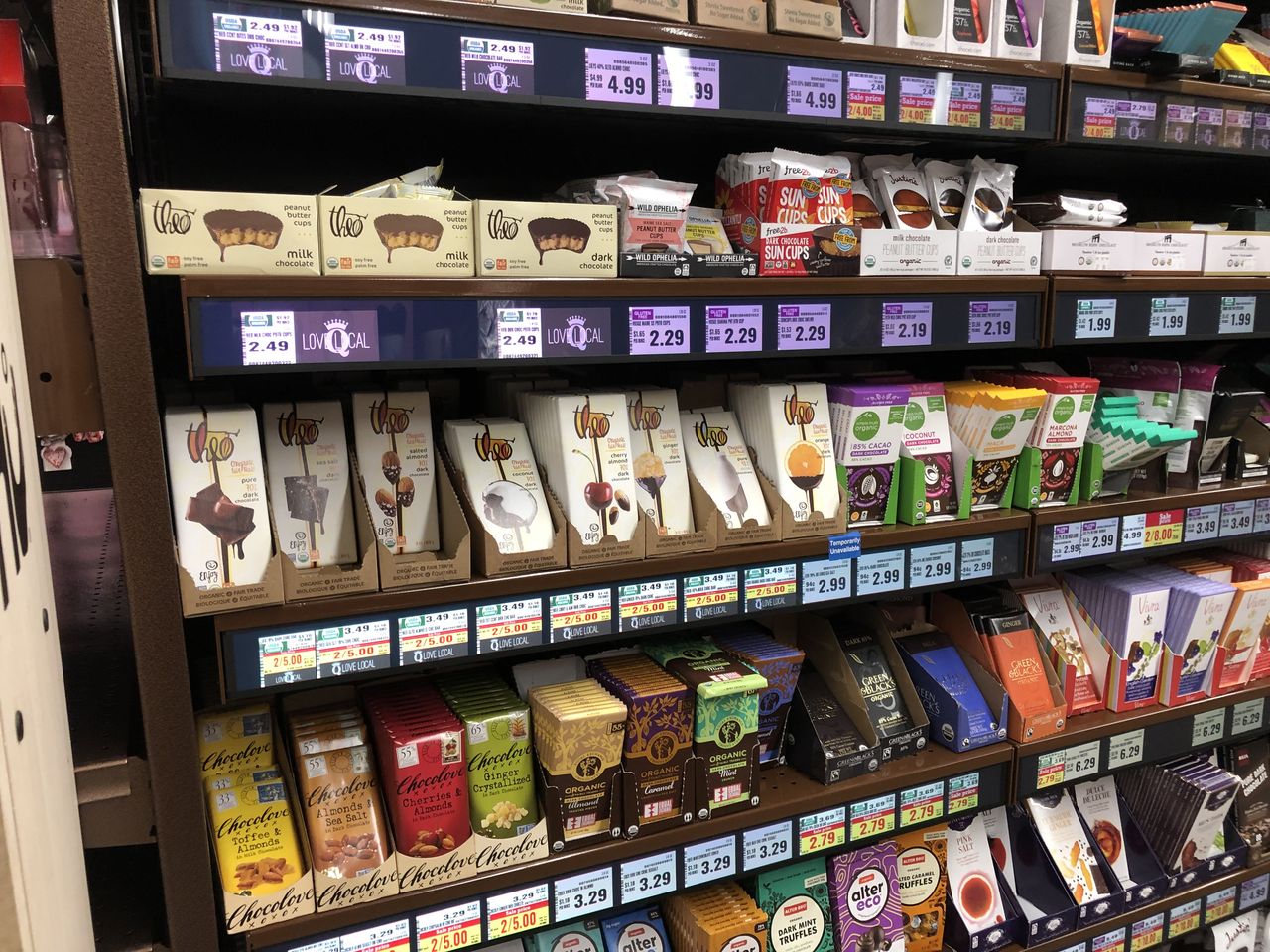 デジタル シェルフ テクノロジー 食品スーパーで商品棚と二つのアプリが連動 激しくウォルマートなアメリカ小売業ブログ