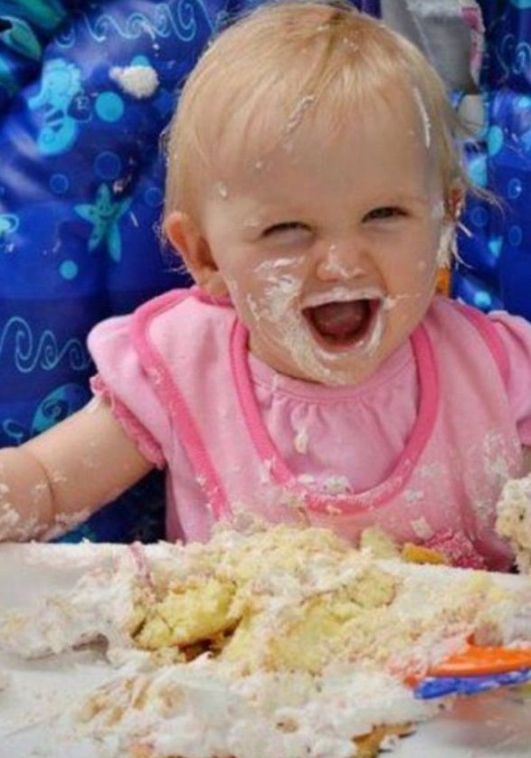 スマッシュケーキ １歳のお誕生日ケーキ スーパーマーケットも無料ケーキで販促 激しくウォルマートなアメリカ小売業ブログ