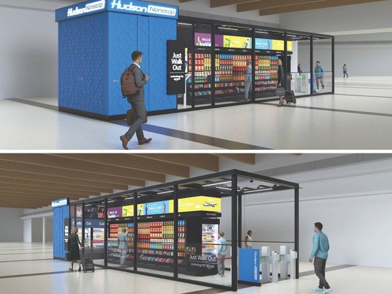 レジなし 空港内の売店がアマゾンゴーの無人決済 非接触の拡大でチップ制も減少 激しくウォルマートなアメリカ小売業ブログ