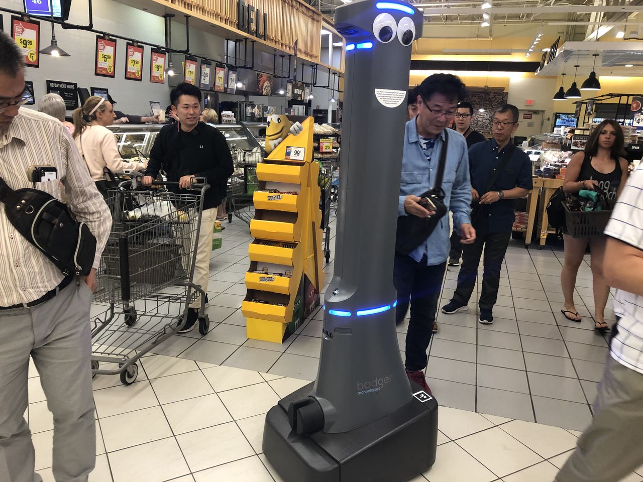 ｉｔ武装 食品スーパーに省人化ロボット アマゾンゴーより労働時間を減少できる 激しくウォルマートなアメリカ小売業ブログ