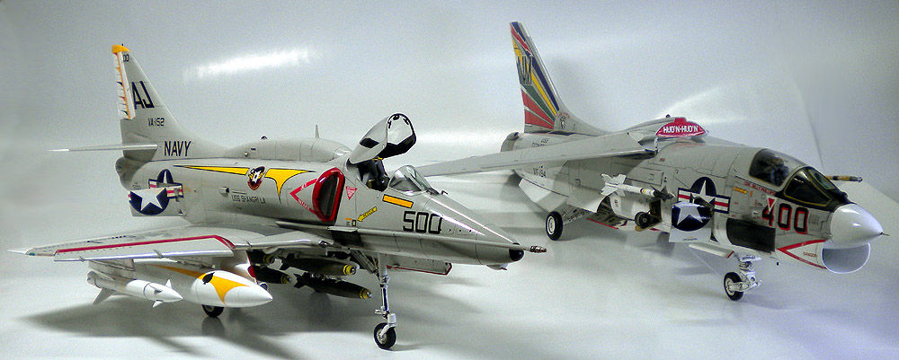 ハセガワ 1/32 A-4E/F スカイホーク (完成!) : Go Navy! (乙) ハセガワ 1/32 A-4E/F スカイホーク (完成!) : Go Navy! (乙)