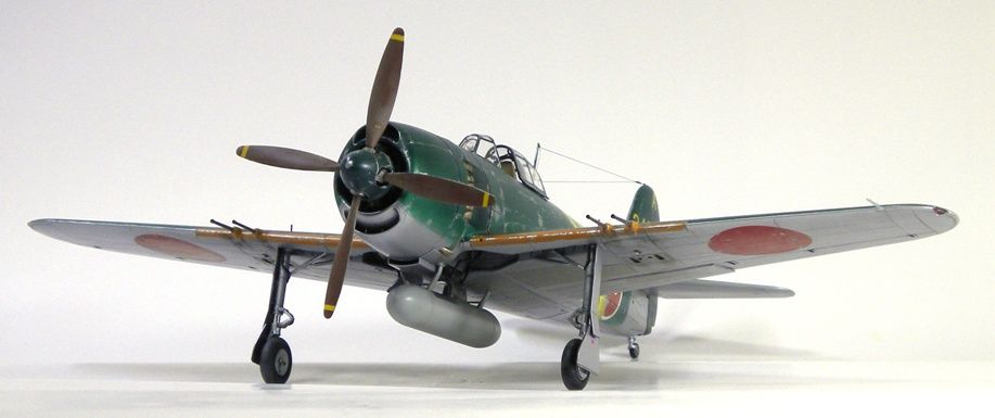 ハセガワ 1/32 紫電改 （完成） : Go Navy! (乙)