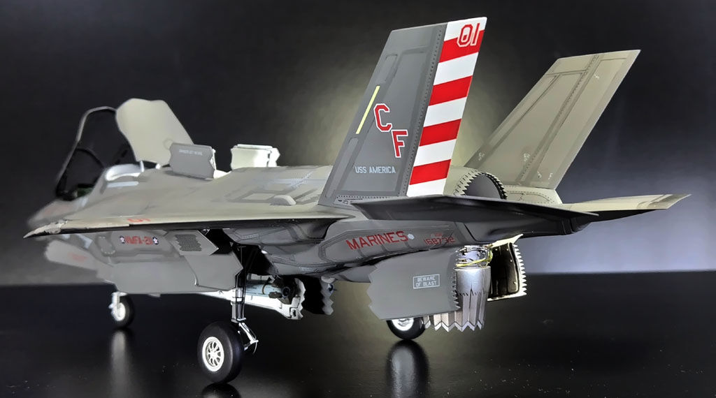 F-35B ライトニングⅡ 完成！ （ 1/48 KittyHawk ☆絶版☆） : Go Navy