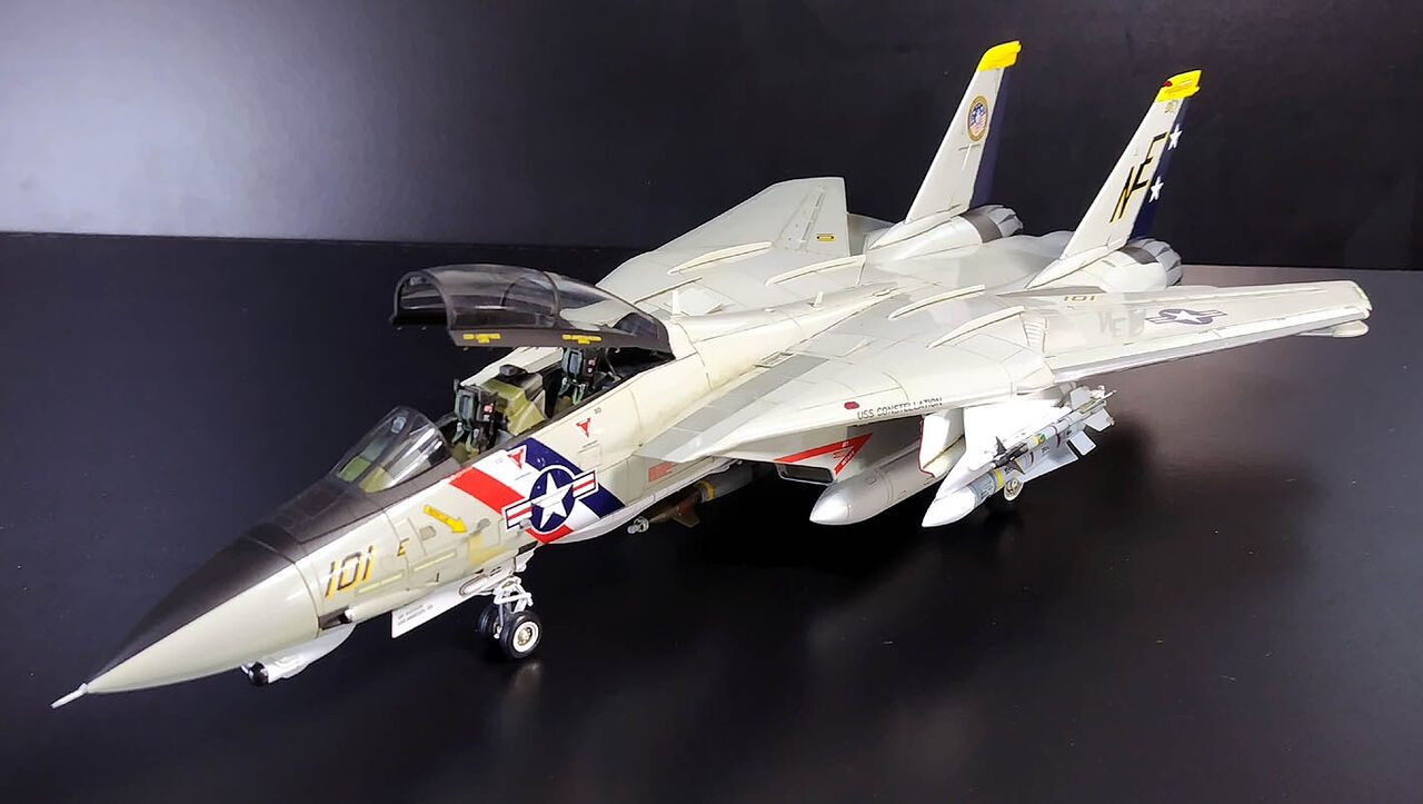 タミヤ 1/48 F-14 トムキャット VF-2 タミヤの傑作キット1⁄48スケール