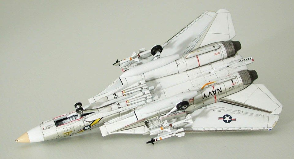 ミニミニ トムキャット （F-14A レベルAG 1/144） : Go Navy! (乙)