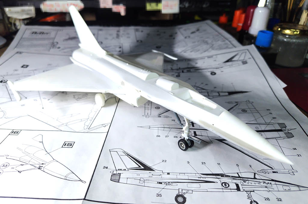 グンゼ/エレール 1/150 17世紀のフランス海軍戦列艦　知れぬ 久々のフランス海軍！ ( Rafale Proto.M エレール 1/48 -その1- ) : Go