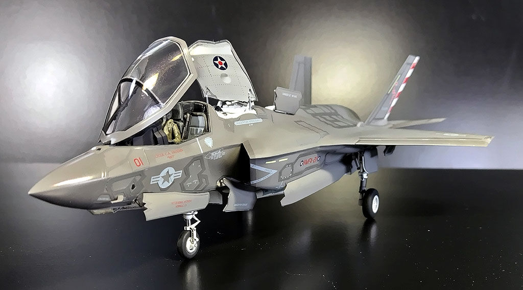 F-35B ライトニングⅡ 完成！ （ 1/48 KittyHawk ☆絶版☆） : Go Navy
