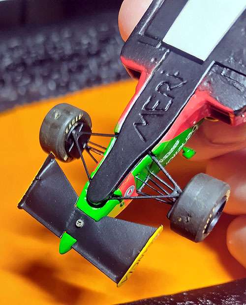 F1ネタで箸休め… （ Meri 1/43 Benetton B188 他 ） : Go Navy! (乙)