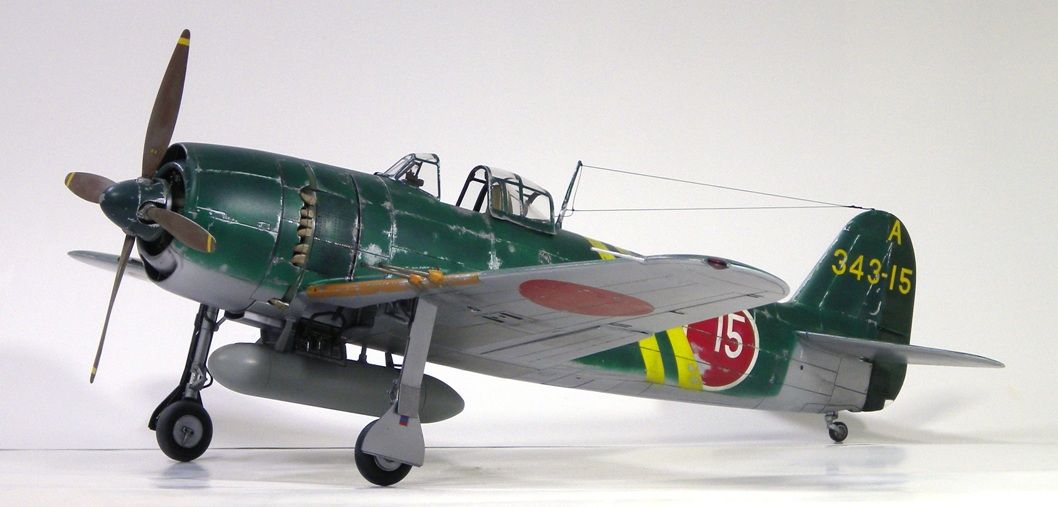 紫電改 ハセガワ 1/32 スケール 菅野直仕様 完成品 TINAMI - ［モデル］ハセガワ1/32紫電改 「菅野 直大尉」搭乗機