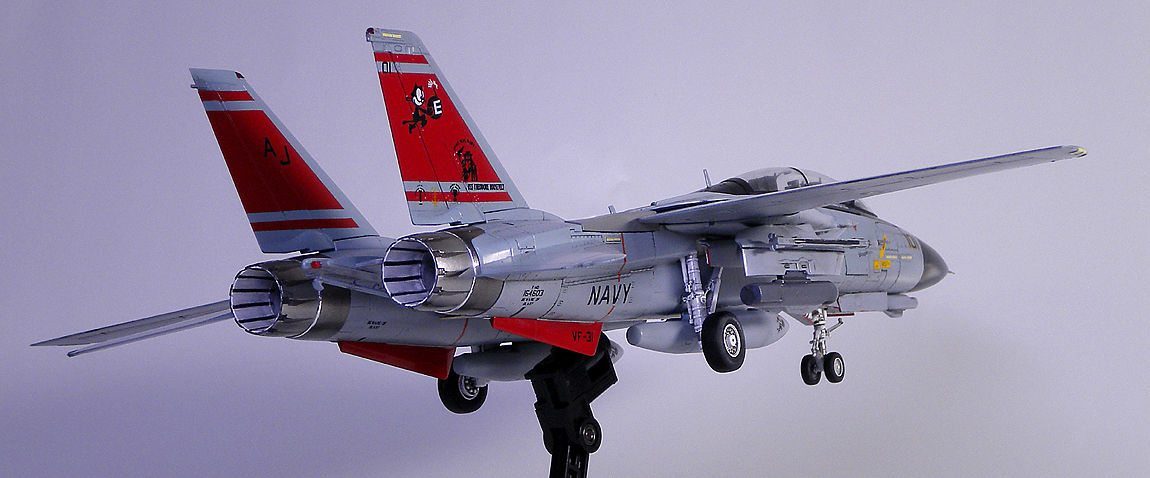 1/72 F-14Dトムキャット　ファインモールド ファインモールド 1/72 アメリカ海軍 F-14A トムキャット (模型