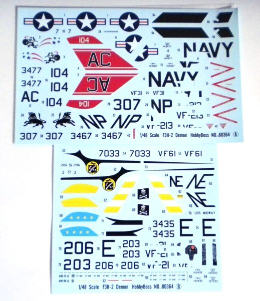 Go Navy! (乙) : 【新着】 F3H-2(F-3B) デモン ホビーボス 1/48