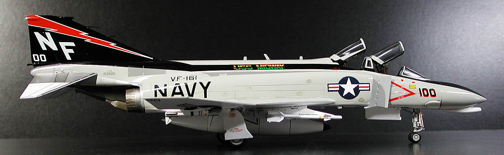 F-4B 完成しますた！ （ 1/72 フジミ 1984年製 ） : Go Navy! (乙)